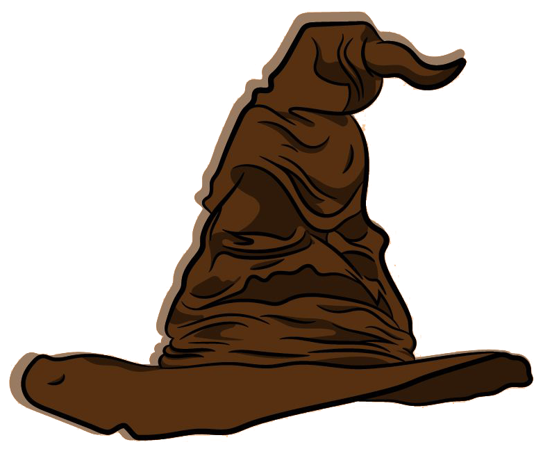 An image of the sorting hat from Harry Potter